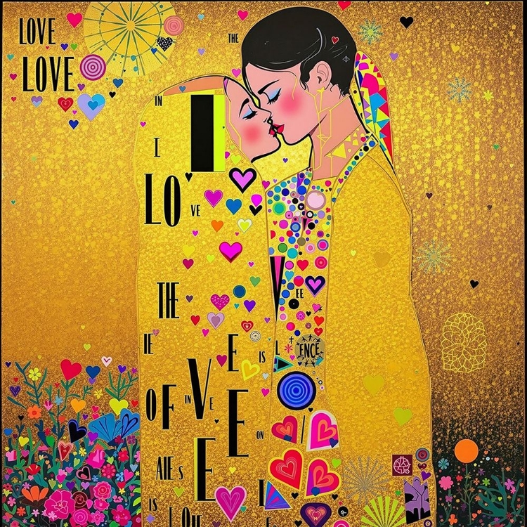 Picture of THE KISS POP ART III