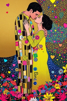 Picture of THE KISS POP ART V