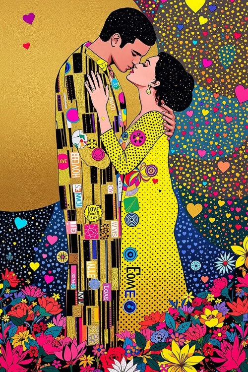 Picture of THE KISS POP ART V