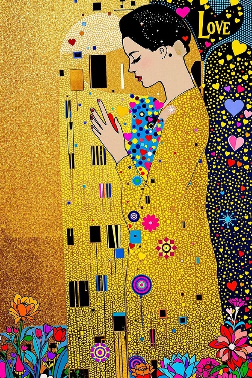 Picture of THE KISS POP ART VI