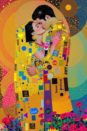 Picture of THE KISS POP ART VIII