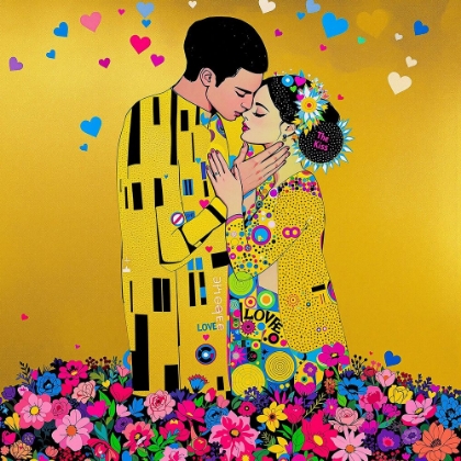 Picture of THE KISS POP ART X