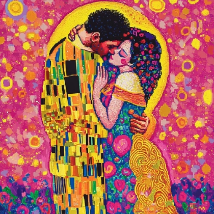 Picture of THE KISS POP ART XI