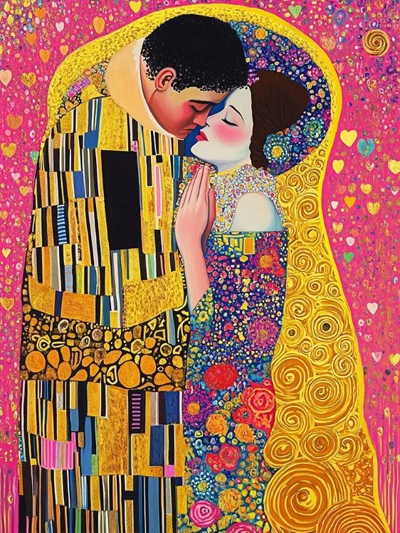 Picture of THE KISS POP ART XIV