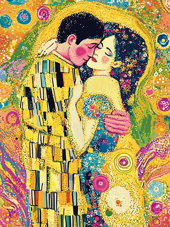 Picture of THE KISS POP ART XV