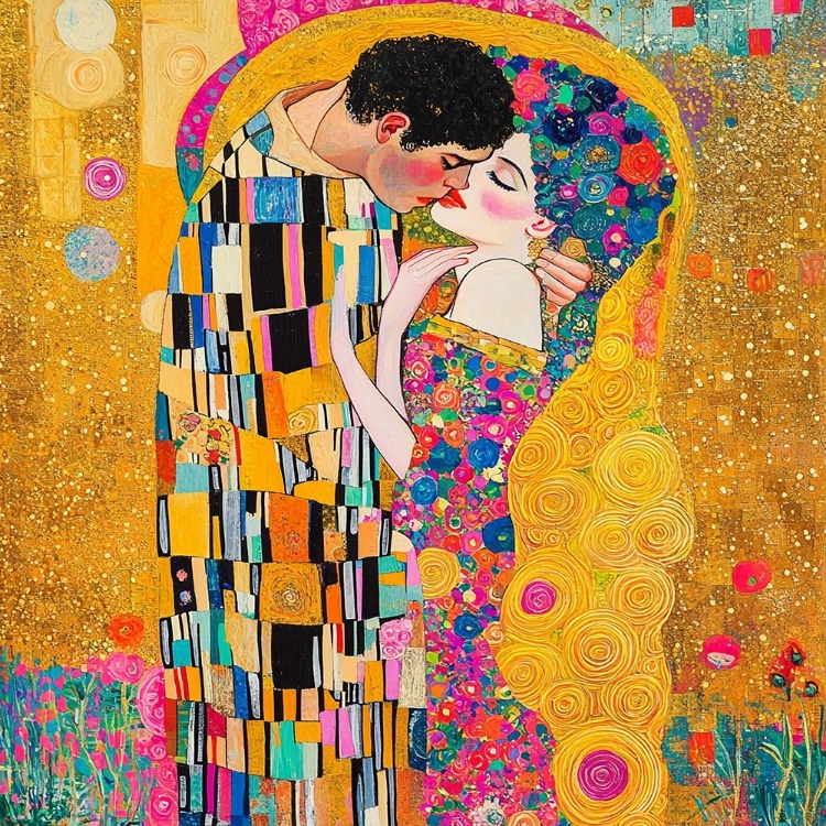 Picture of THE KISS POP ART XVII