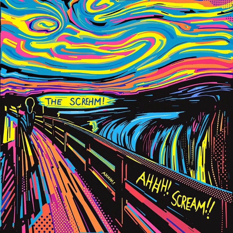 Picture of THE SCREAM POP ART I