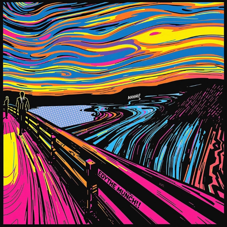 Picture of THE SCREAM POP ART II