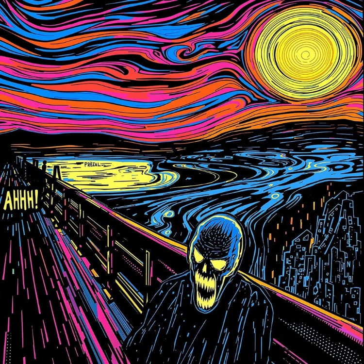 Picture of THE SCREAM POP ART III