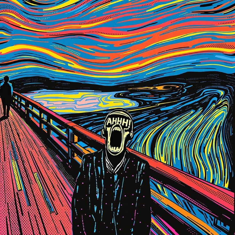 Picture of THE SCREAM POP ART V