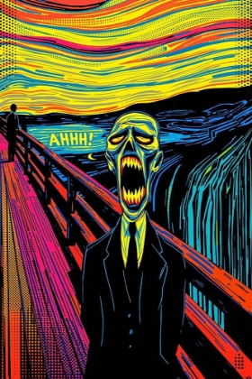 Picture of THE SCREAM POP ART VI