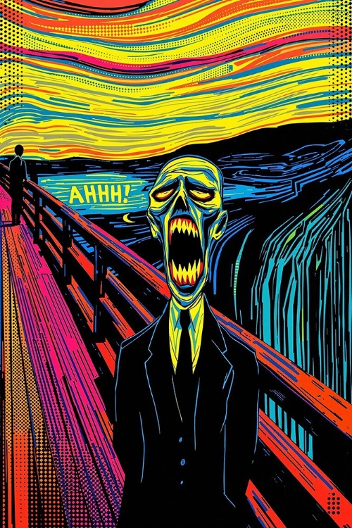 Picture of THE SCREAM POP ART VI