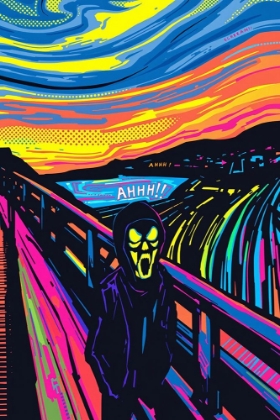 Picture of THE SCREAM POP ART VII