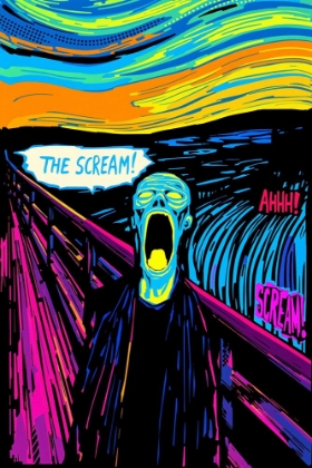 Picture of THE SCREAM POP ART IX