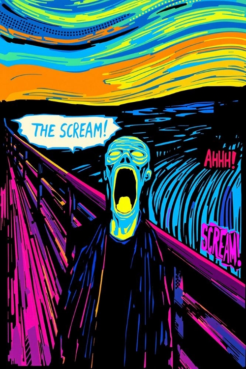 Picture of THE SCREAM POP ART IX