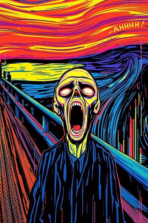 Picture of THE SCREAM POP ART X