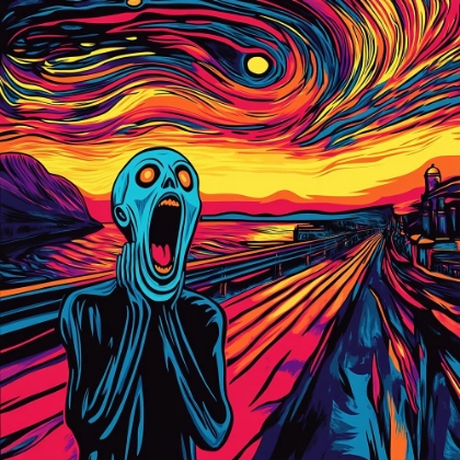 Picture of THE SCREAM POP ART XI