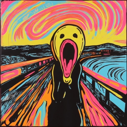 Picture of THE SCREAM POP ART XVII