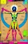Picture of VITRUVIAN MAN POP ART V