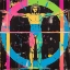 Picture of VITRUVIAN MAN POP ART XVII