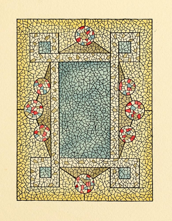 Picture of BELCHER MOSAIC GLASS 1886 - 7 DESIGN BY BMG CO