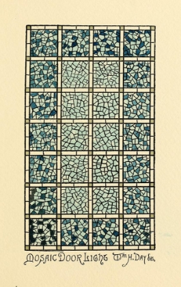 Picture of BELCHER MOSAIC GLASS 1886 - 21 DESIGN BY WM H DAY