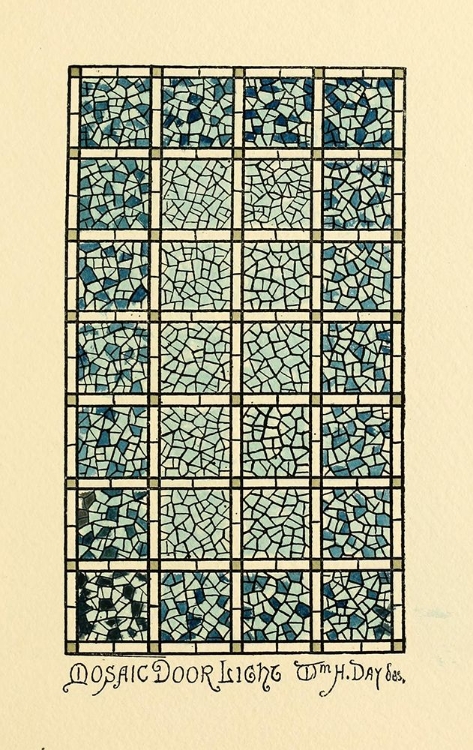 Picture of BELCHER MOSAIC GLASS 1886 - 21 DESIGN BY WM H DAY
