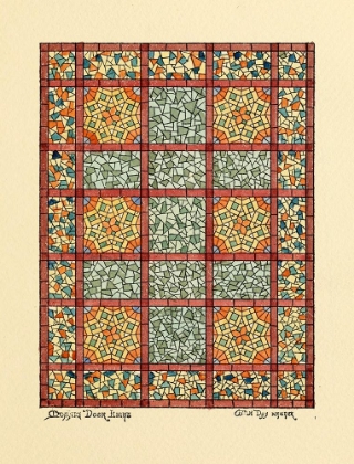 Picture of BELCHER MOSAIC GLASS 1886 - 23 DESIGN BY WM H DAY