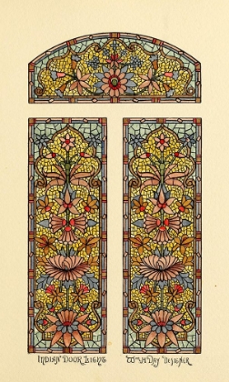 Picture of BELCHER MOSAIC GLASS 1886 - 26 DESIGN BY WM H DAY