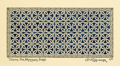 Picture of BELCHER MOSAIC GLASS 1886 - 27 DESIGN BY WM H DAY