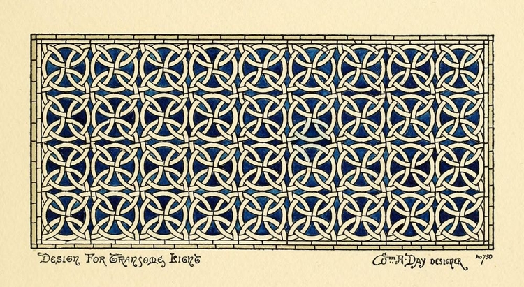 Picture of BELCHER MOSAIC GLASS 1886 - 27 DESIGN BY WM H DAY
