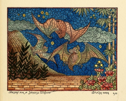Picture of BELCHER MOSAIC GLASS 1886 - 28 DESIGN BY WM H DAY