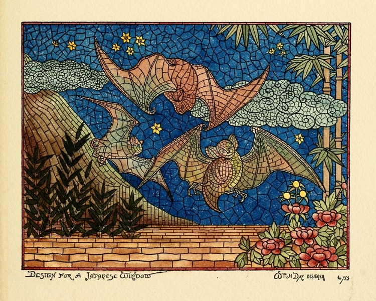 Picture of BELCHER MOSAIC GLASS 1886 - 28 DESIGN BY WM H DAY
