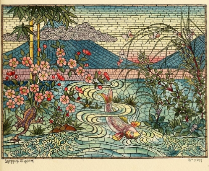 Picture of BELCHER MOSAIC GLASS 1886 - 29 DESIGN BY WM H DAY