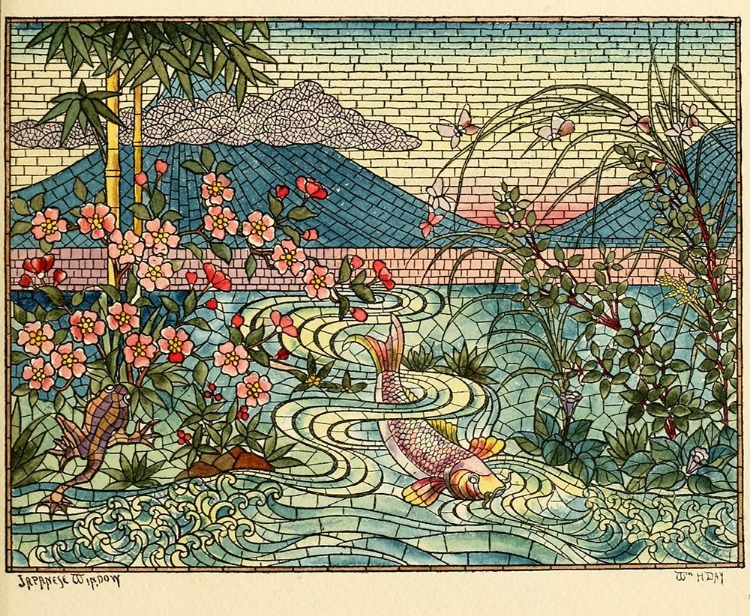 Picture of BELCHER MOSAIC GLASS 1886 - 29 DESIGN BY WM H DAY