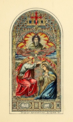 Picture of BELCHER MOSAIC GLASS 1886 - 38 DESIGN BY LJ LEDERIE