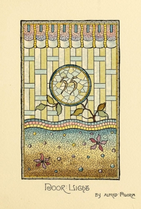 Picture of BELCHER MOSAIC GLASS 1886 - 39 DESIGN BY ALFRED PILGRIM