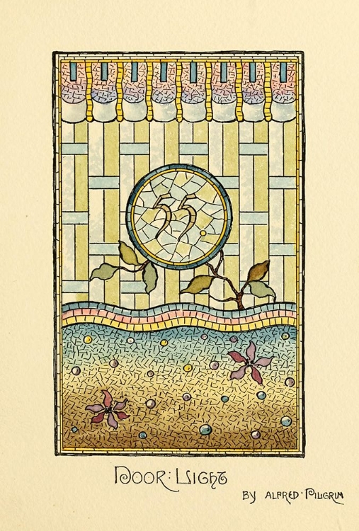 Picture of BELCHER MOSAIC GLASS 1886 - 39 DESIGN BY ALFRED PILGRIM