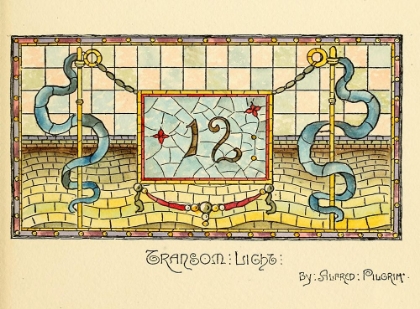 Picture of BELCHER MOSAIC GLASS 1886 - 42 DESIGN BY ALFRED PILGRIM