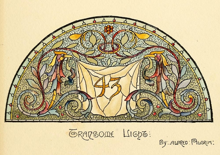 Picture of BELCHER MOSAIC GLASS 1886 - 43 DESIGN BY ALFRED PILGRIM