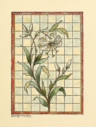 Picture of BELCHER MOSAIC GLASS 1886 - 44 DESIGN BY ALFRED PILGRIM