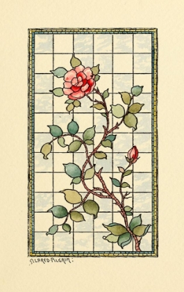 Picture of BELCHER MOSAIC GLASS 1886 - 45 DESIGN BY ALFRED PILGRIM