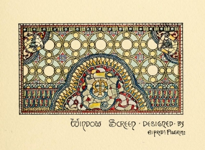 Picture of BELCHER MOSAIC GLASS 1886 - 48 DESIGN BY ALFRED PILGRIM