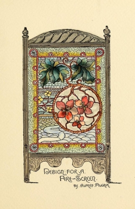 Picture of BELCHER MOSAIC GLASS 1886 - 49 DESIGN BY ALFRED PILGRIM