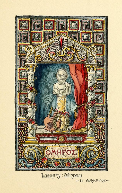 Picture of BELCHER MOSAIC GLASS 1886 - 50 DESIGN BY ALFRED PILGRIM