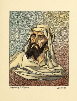 Picture of BELCHER MOSAIC GLASS 1886 - 54 DESIGN BY FR VERHEYDEN