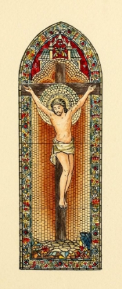 Picture of BELCHER MOSAIC GLASS 1886 - 56 DESIGN BY FR VERHEYDEN
