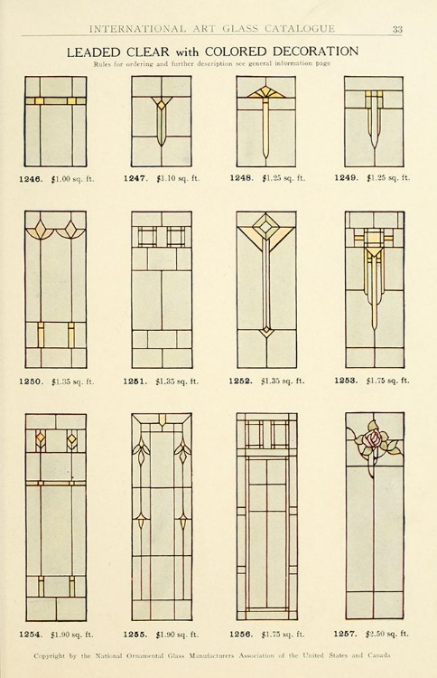 Picture of INTERNATIONAL ART GLASS 1914 - 1