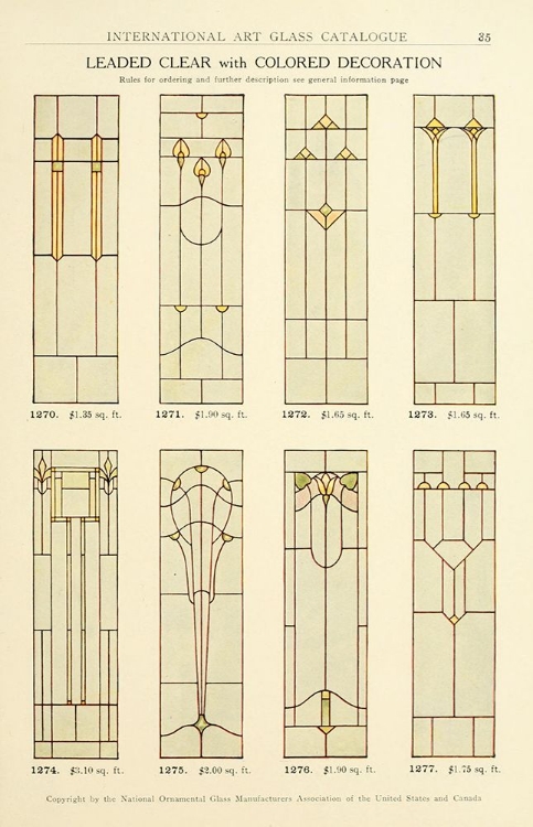 Picture of INTERNATIONAL ART GLASS 1914 - 3