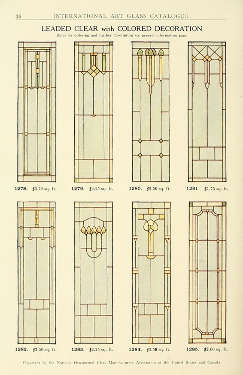 Picture of INTERNATIONAL ART GLASS 1914 - 4
